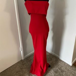 Red dress